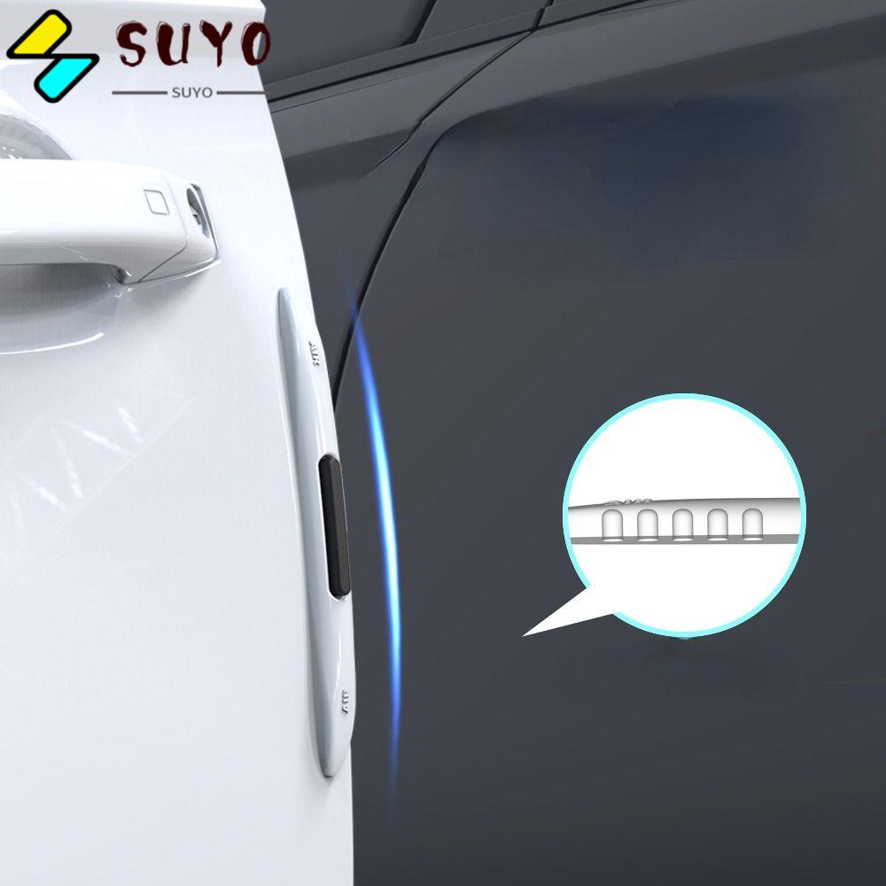 SUYO Bộ 2 Miếng Dán Silicone Chống Trầy Chống Va Đập Cho Gương Chiếu Hậu