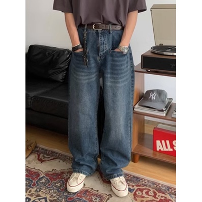 Quần Jean Ống Rộng Thời Trang Mùa Hè Phong Cách Mới 2022 Cho Nam Và Nữ