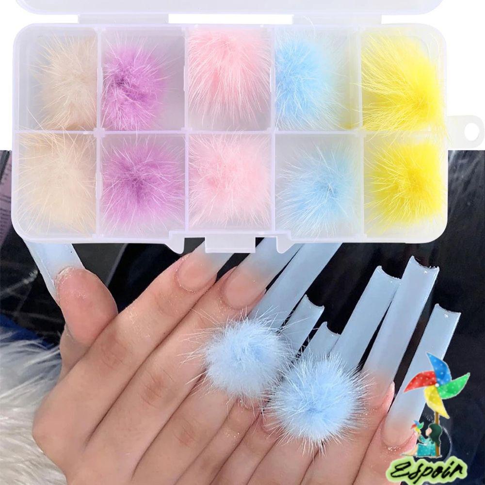 ESPO Set 10 Phụ Kiện Trang Trí Móng Tay Dễ Thương