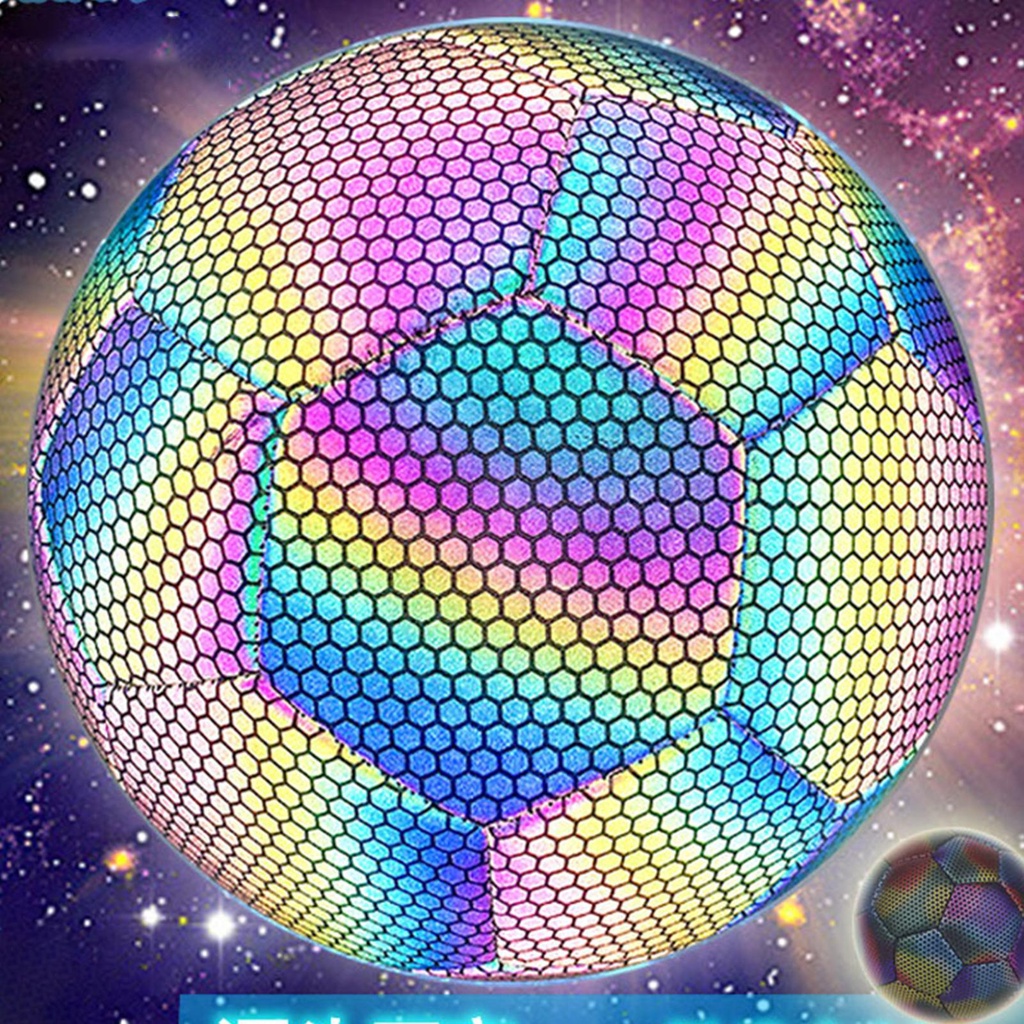 Bóng Đá Bơm Hơi Thể Thao / Đi Biển Bằng PU Phản Quang Chống Mài Mòn