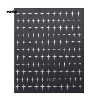 Nhãn Dán Móng Tay 3D Lấp Lánh Siêu Mỏng DIY