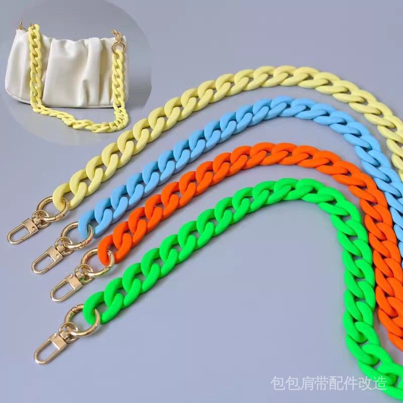 Dây Đeo Túi Xách Bằng Acrylic Nhiều Màu Sắc diy