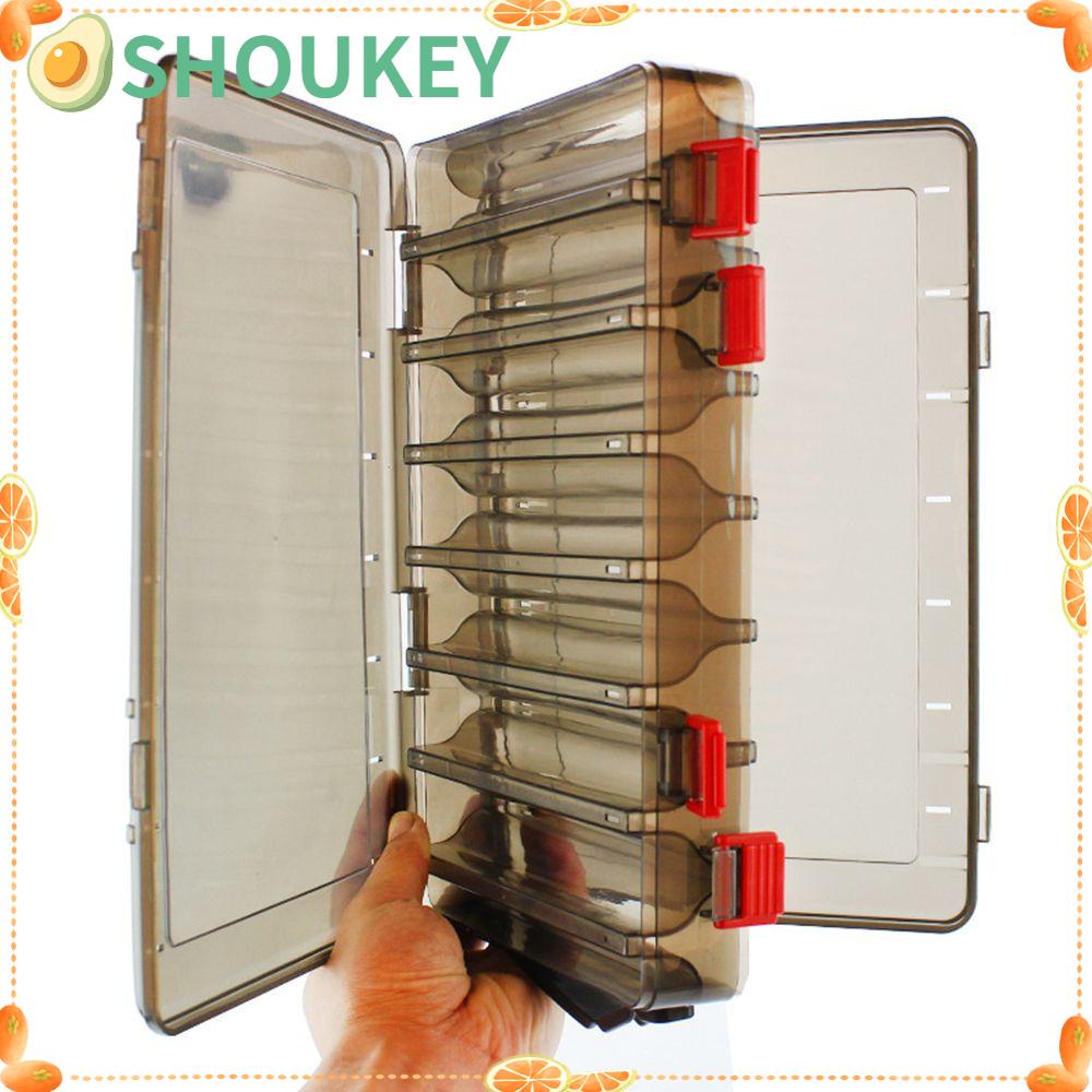 SHOUKEY Hộp Gỗ Hai Mặt Đựng Trang Sức Hình Tôm Độc Đáo