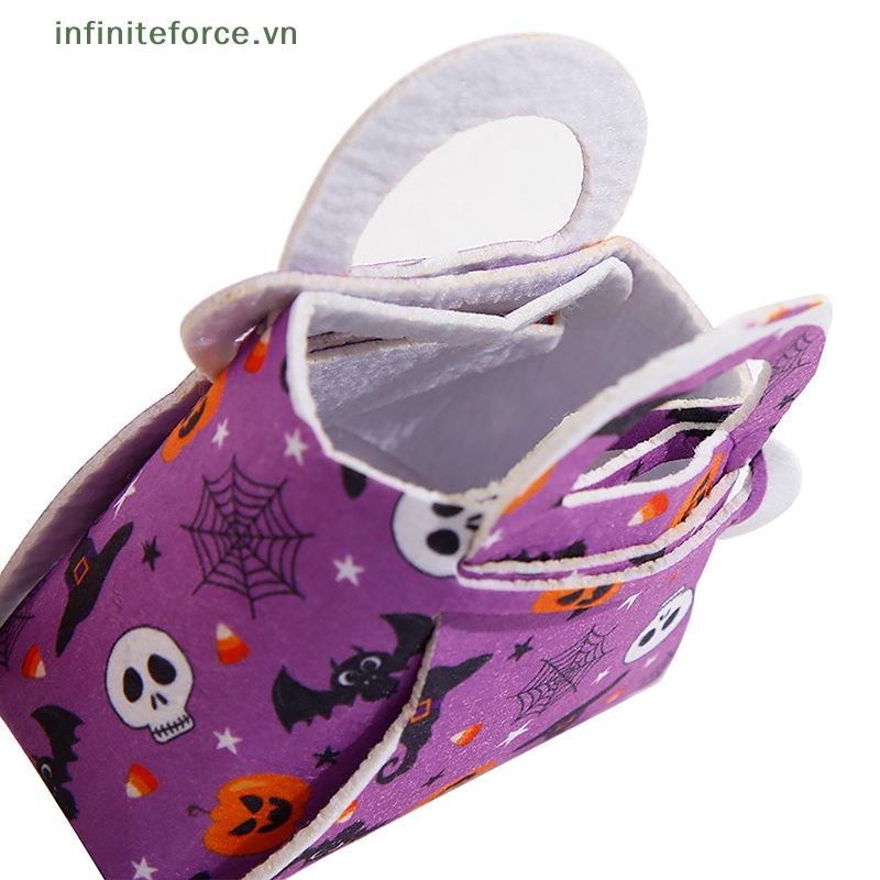 1 Túi Đựng Kẹo Hình Dơi / Bí Ngô Halloween Sáng Tạo Cho Bé