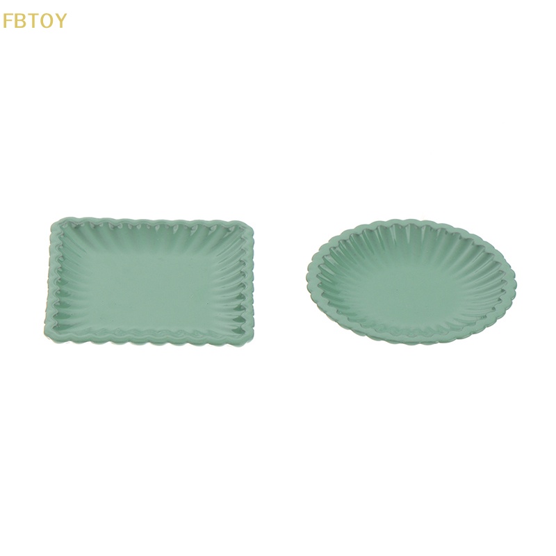 1 Bộ Chén Dĩa Muỗng Cà Phê 1: 12 Trang Trí Nhà Búp Bê