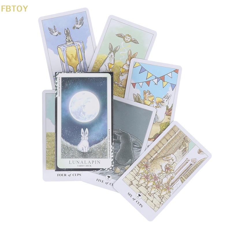 Bộ Bài Tarot 78 Lá Hình Thỏ Lunalapin