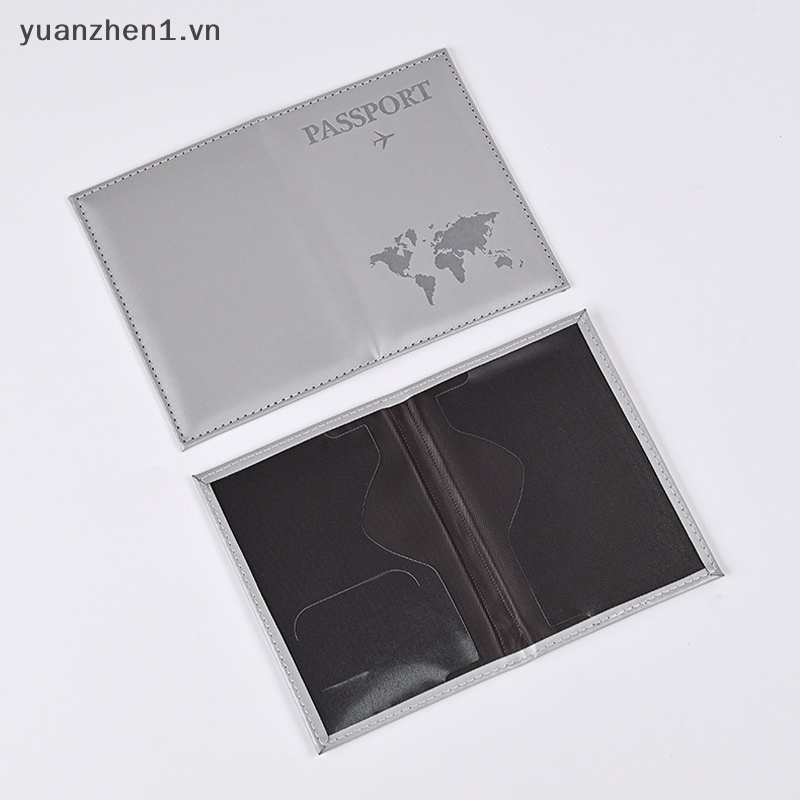 1 Ví Da PU Đựng Hộ Chiếu Dạng Gập Tiện Dụng