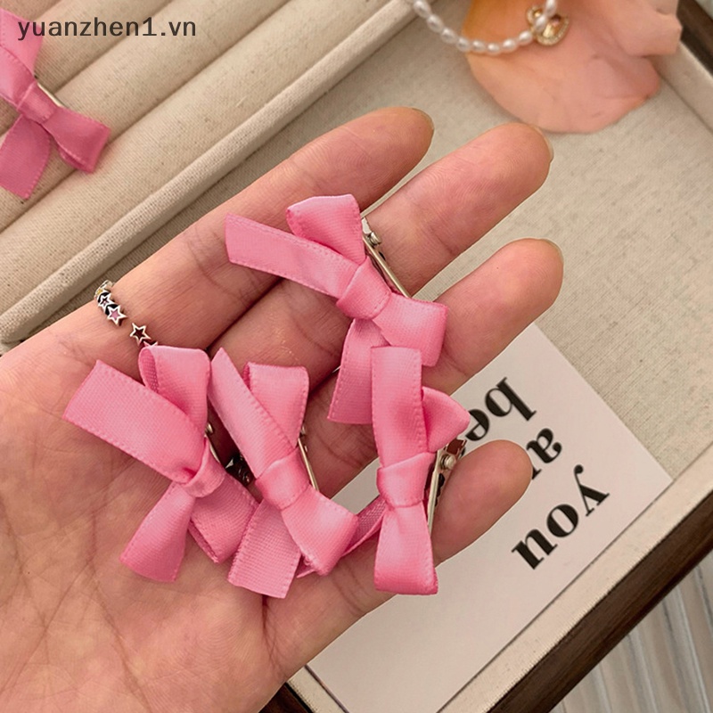 Set 5 Kẹp Tóc Nơ Xinh Xắn Dành Cho Bé Gái