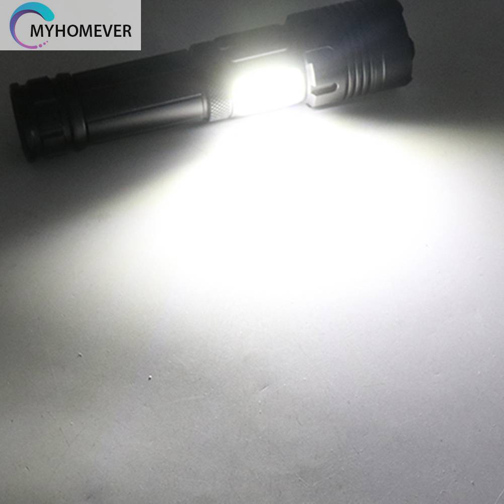 Đèn Pin XHP70 / XHP160 COB LED 1500LM / 1800LM Chống Thấm Nước IPX4 Sạc USB Tiện Dụng