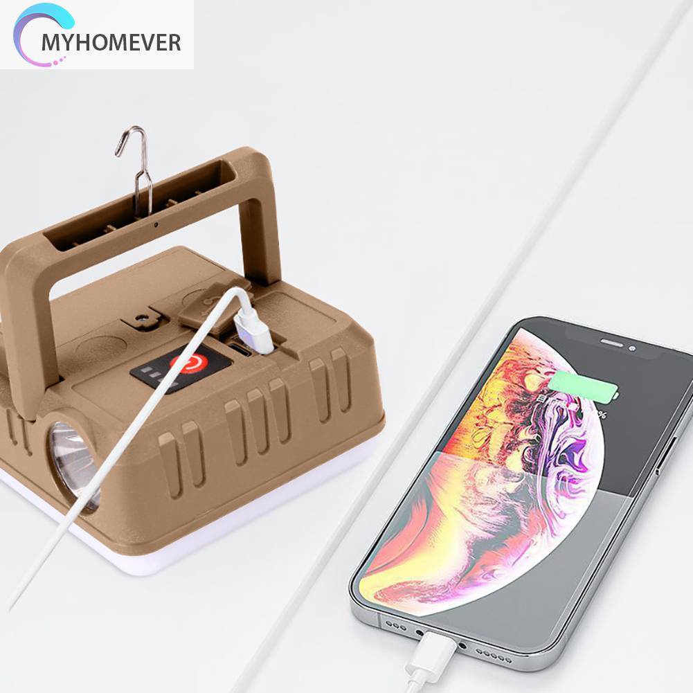 Đèn LED Cắm Trại 4 Chế Độ XPE 1200mAh