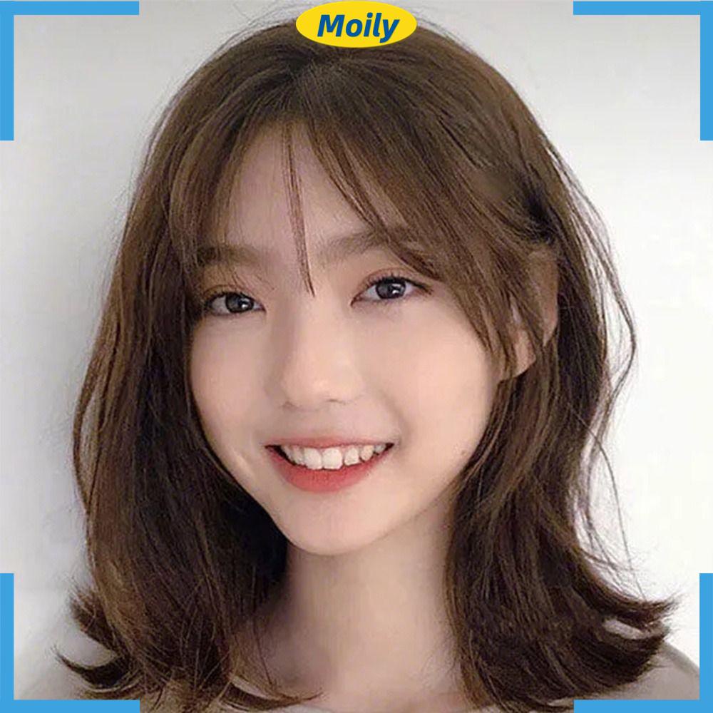 MOILYVN Bộ Tóc Giả 3D Dài 40CM Che Phủ Toàn Diện Cách Nhiệt