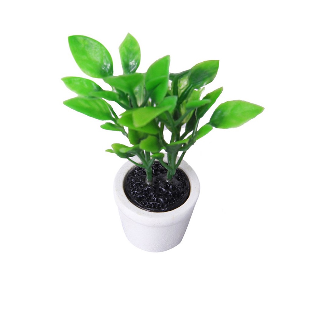 Mô Hình Cây Xanh Trang Trí Nhà Búp Bê Tỉ Lệ 1: 12