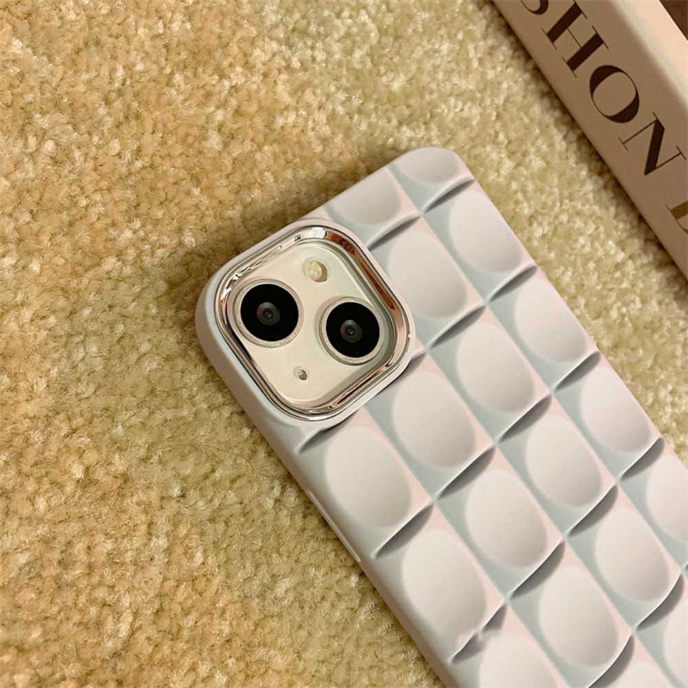 Ốp Điện Thoại TPU Mềm Nhám Chống Sốc Chống Trượt Mạ Điện In Họa Tiết 3D Cho IPhone 11 12 13 14 Pro Max