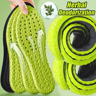 1 Cặp Đế Hút Mồ Hôi / Miếng Lót Giày Khử Mùi Gỗ Giun Mùa Hè / Đệm Giày Lưới Có Thể Điều Chỉnh Thoáng Khí / Đế Thể Thao Giảm Sốc Co Giãn