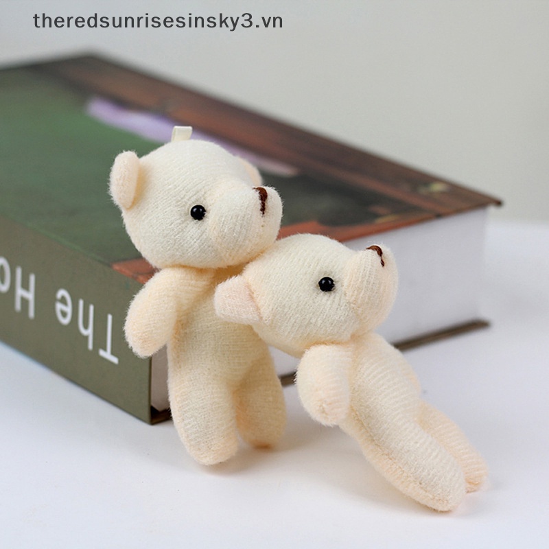 Móc Khóa Hình Gấu Bông Mềm Mại Hợp Thời Trang