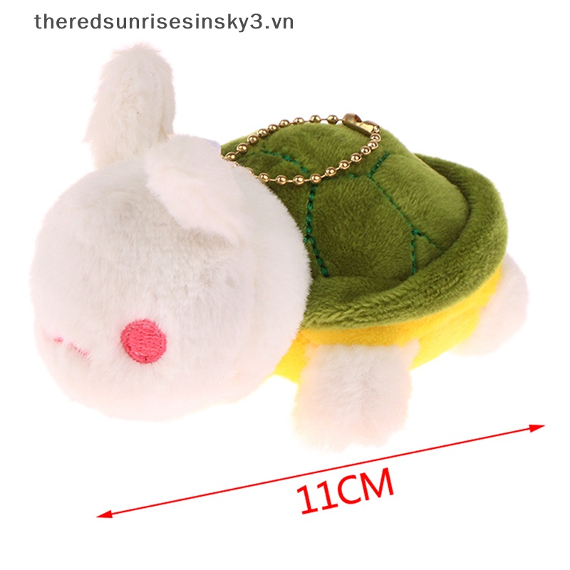 Đồ chơi nhồi bông Hình Rùa / Thỏ Mềm Mại Trang Trí Móc Khóa / Túi Xách Cho Bé