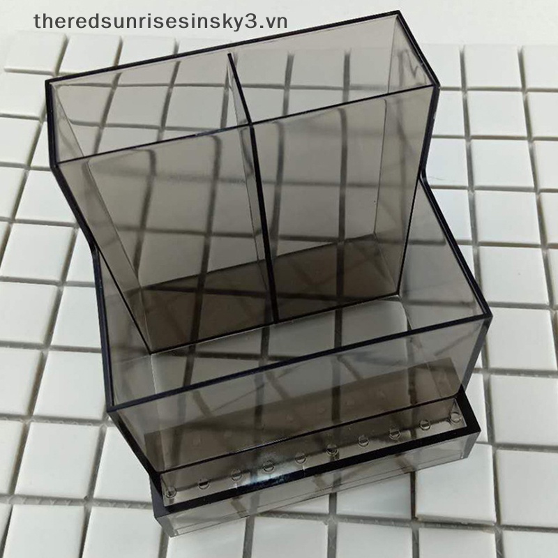 Giá Đỡ Mũi Khoan Móng Tay Bằng Nhựa 10 Lỗ Tiện Dụng