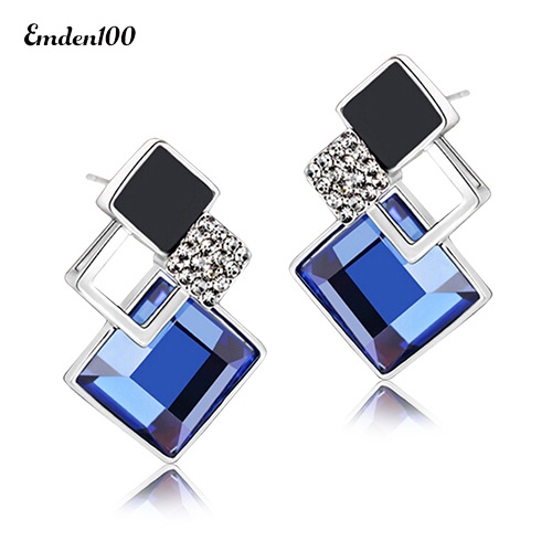 Bông Tai Đính Đá Thời Trang Dành Cho Nữ