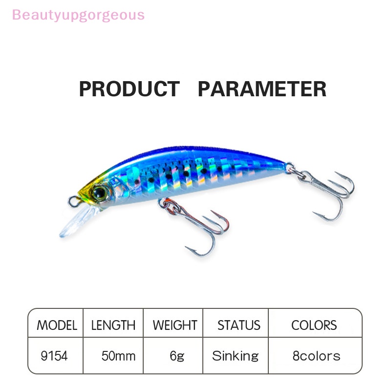 Mồi Câu Cá Giả Kích Thước 5cm 6g 50S Bằng Chất Liệu Cứng Cáp