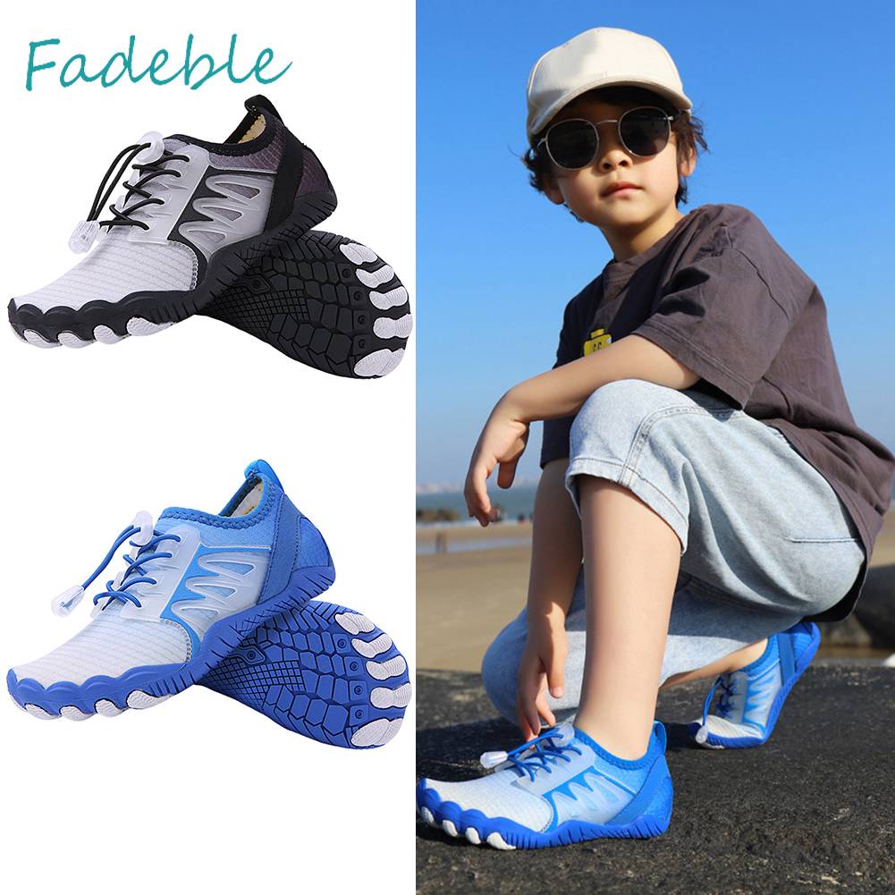 Giày Cao Su Đi Biển Thoáng Khí Nhanh Khô Thoải Mái Cho Bé