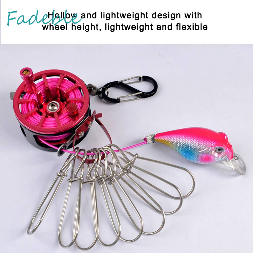 Dụng Cụ Cuộn Dây Câu Cá Bằng Thép Không Gỉ Tiện Lợi