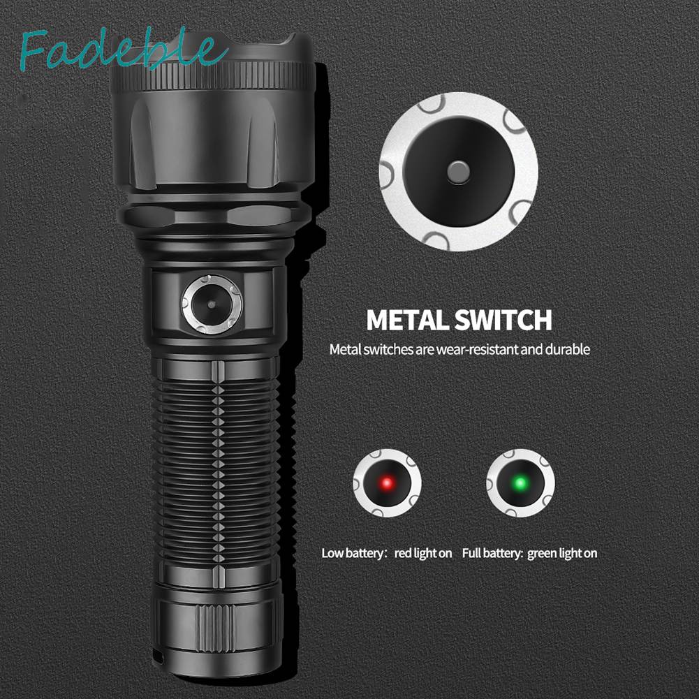 Đèn Pin 5 Bóng LED 30W 1200LM 1500M Đa Dụng Chất Lượng Cao