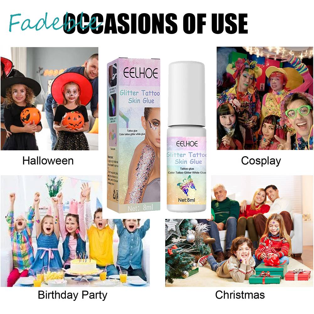 Keo Dán Mi Trang Điểm Sử Dụng Một Lần 8ml Tiện Lợi