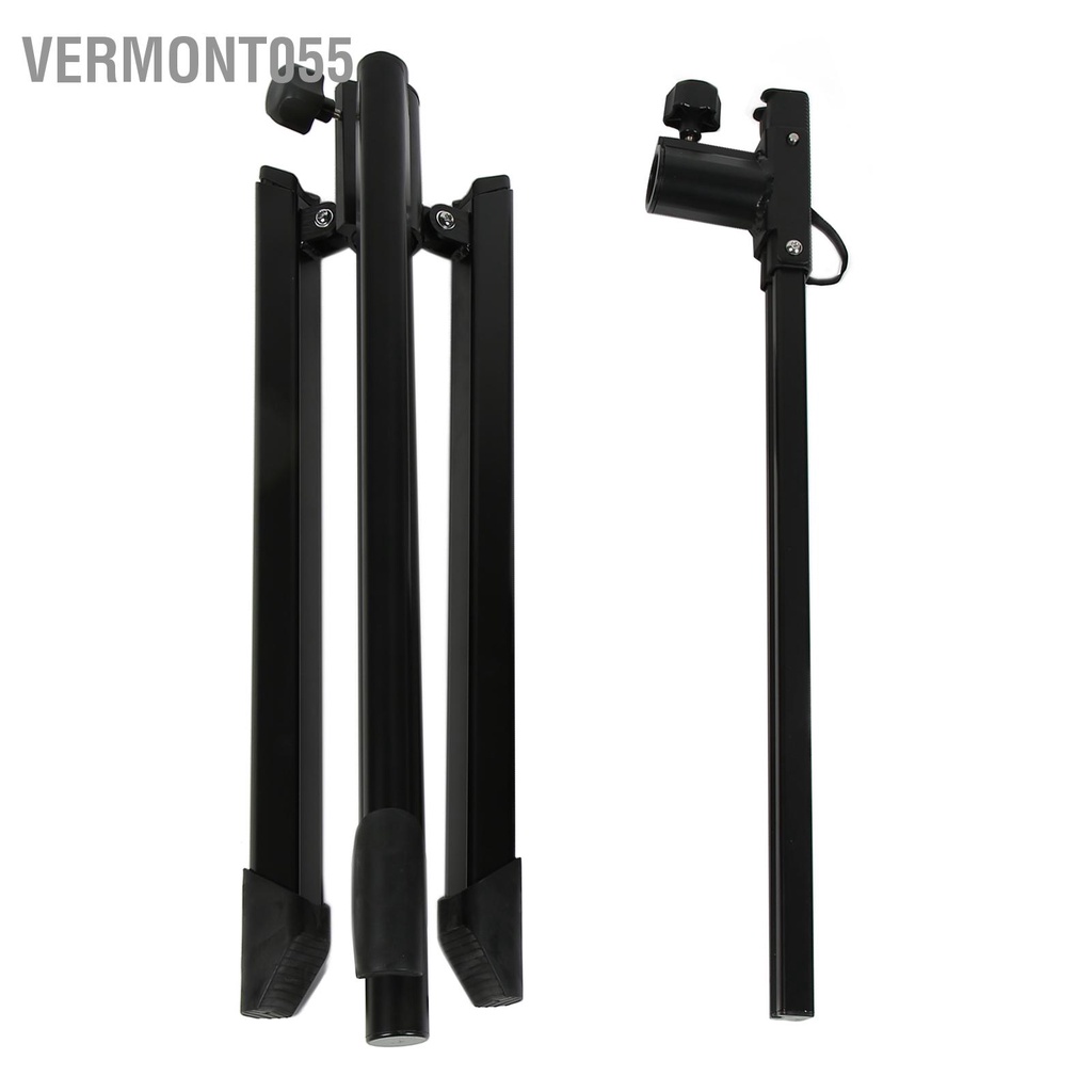 Vermont055 Giá sửa chữa phát hành nhanh xe đạp với miếng đệm chống trượt có thể điều chỉnh giá đỡ hợp kim nhôm