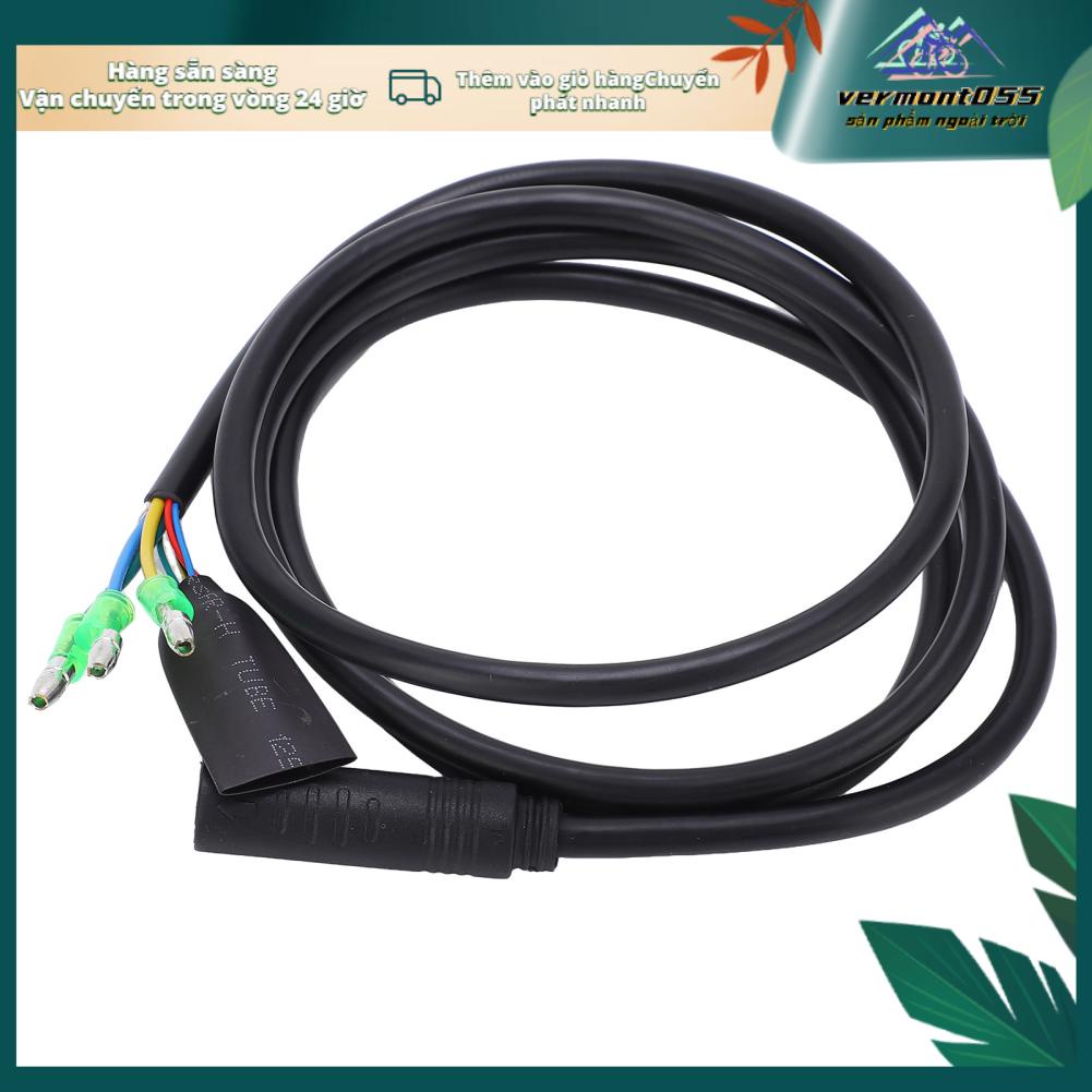 Vermont055 Xe Đạp Điện Máy Adapter Chống Nước 1300Mm Đầu Nữ 9 Chân Cắm Động Cơ Phụ Kiện