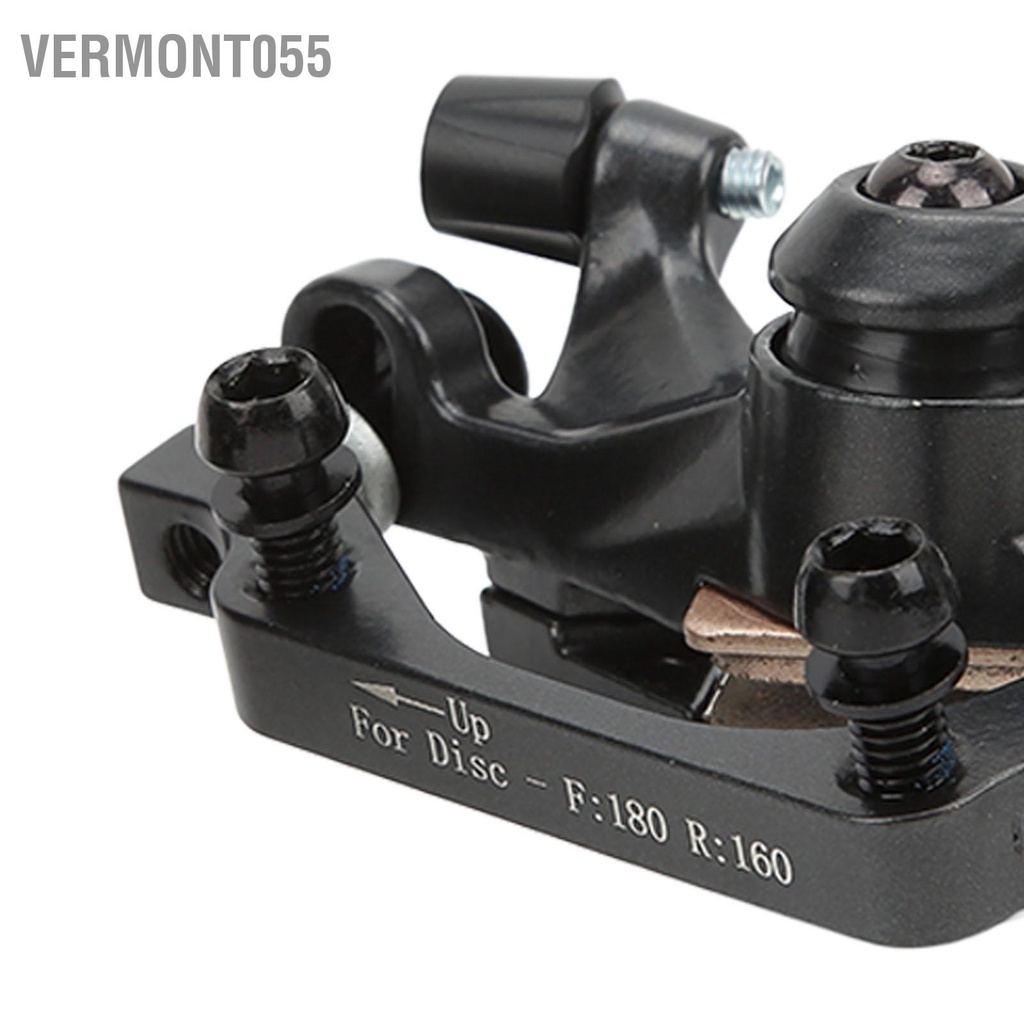 Vermont055 WAKE Dòng Kéo Thước Phanh Đĩa Thủy Lực Phía Trước Sau Xe Đạp Leo Núi Bộ