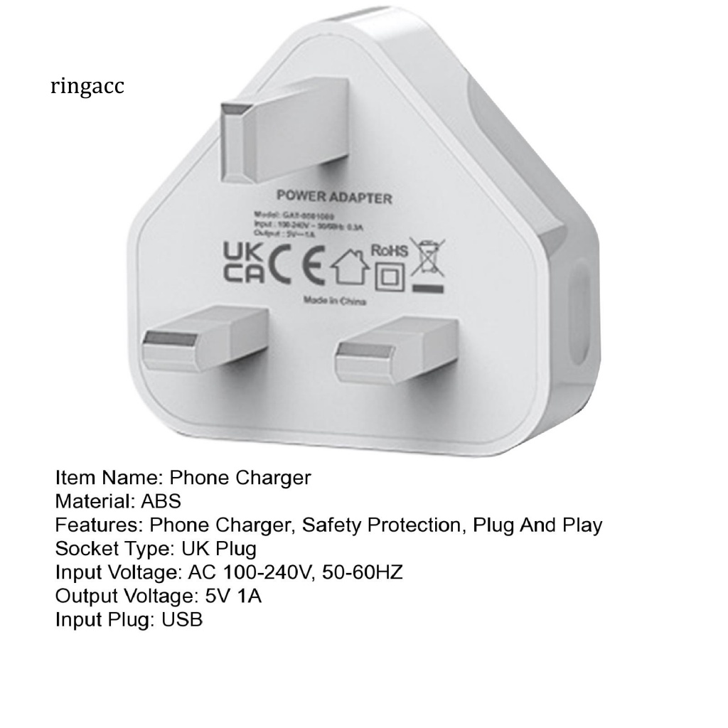 Bộ Chuyển Đổi Phích Cắm Sạc UK Chống Cháy Nổ Cho Gia Đình