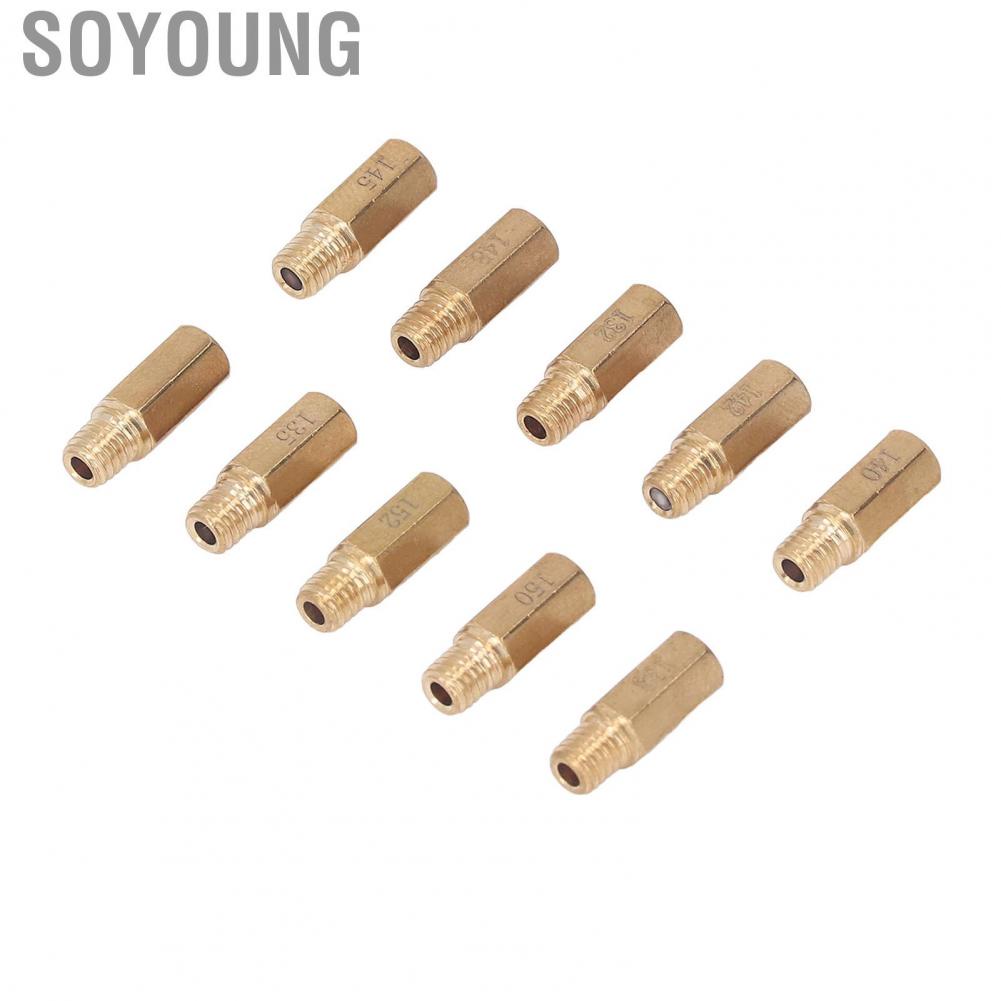 Soyoung Hex Main Jets Carb Professional High Accuracy Strong for Motorcycle