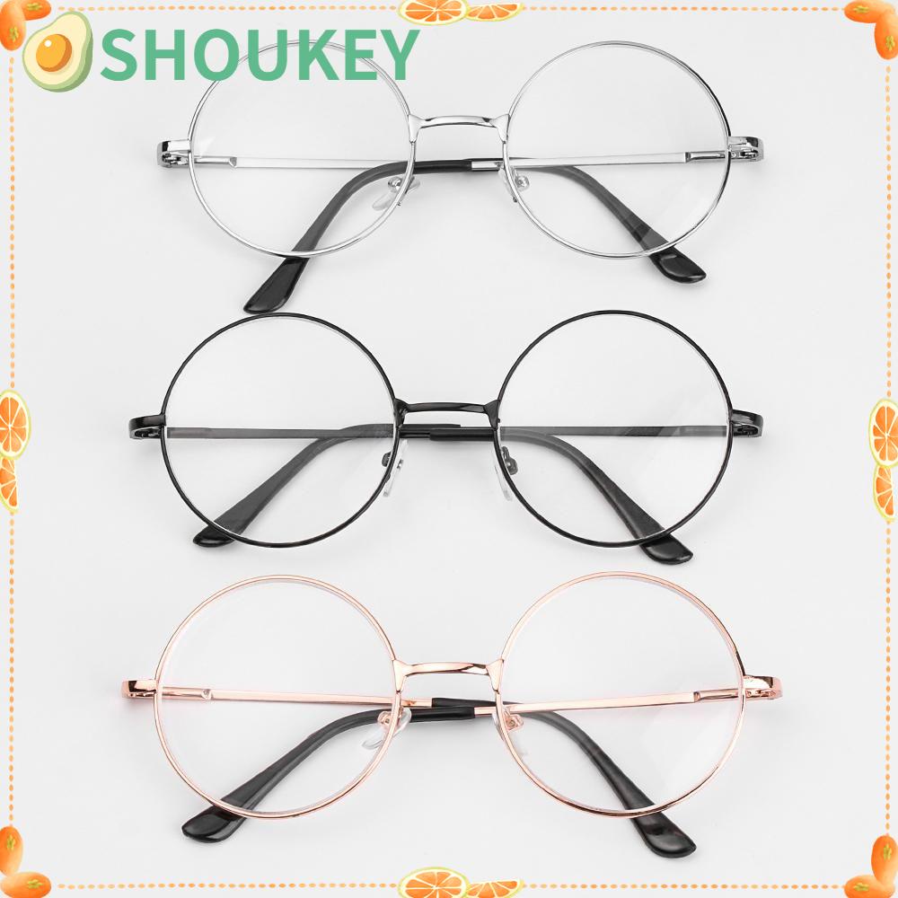 SHOUKEY Kính Đọc Sách Gọng Kim Loại Tròng Nhựa Resin Siêu Nhẹ Cho Nam Và Nữ
