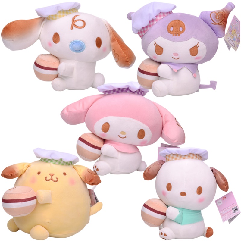 Sanrio Thú Nhồi Bông Hình Cún Kuromi Melody Đáng Yêu