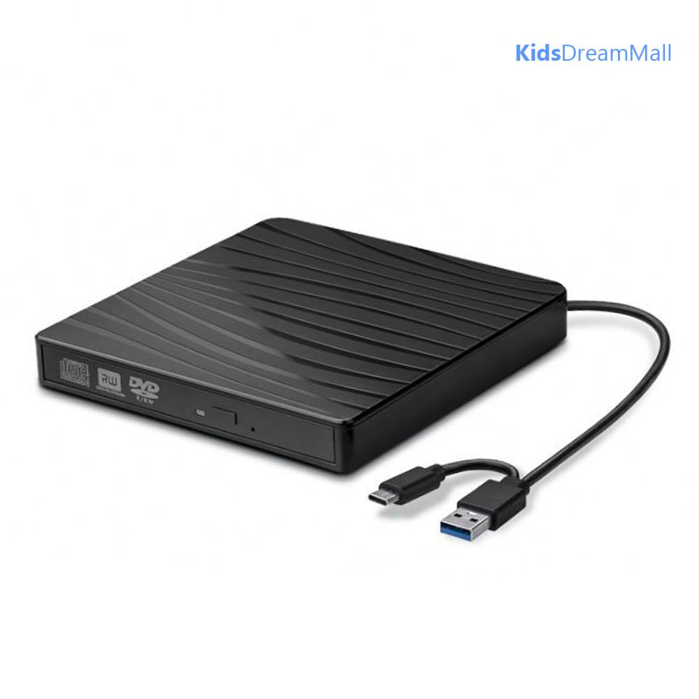 Ổ Đĩa Quang Ngoài USB 3.0 Type-C DVD Cho Laptop Notebook