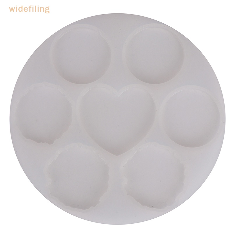 Khuôn Silicon Hình Tròn Dùng Làm Điện Thoại Di Động DIY