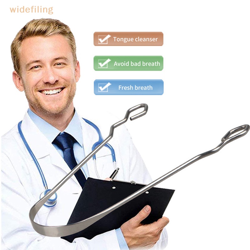 1 Bàn Chải Làm Sạch Lưỡi Bằng Thép Không Gỉ Chất Lượng Cao