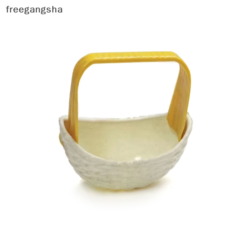 Bộ 2 Giỏ Đựng Rau Củ Quả Mini Tỉ Lệ 1: 6 Dùng Trang Trí Nhà Búp Bê