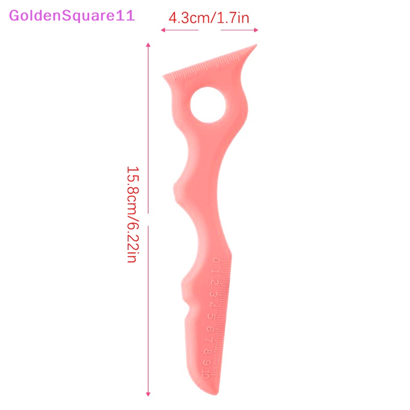 Thước Silicon Hỗ Trợ Kẻ Mắt / Lông Mày / Môi Đa Năng Cho Người Mới Bắt Đầu