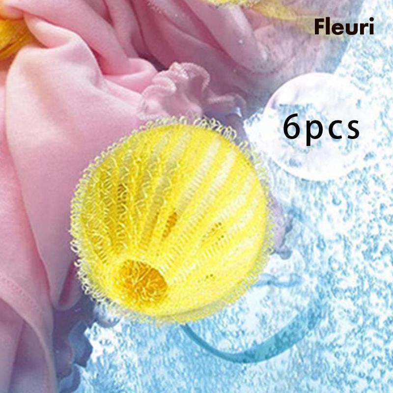 Set 6 Quả Bóng Làm Khô Quần Áo Cho Thú Cưng