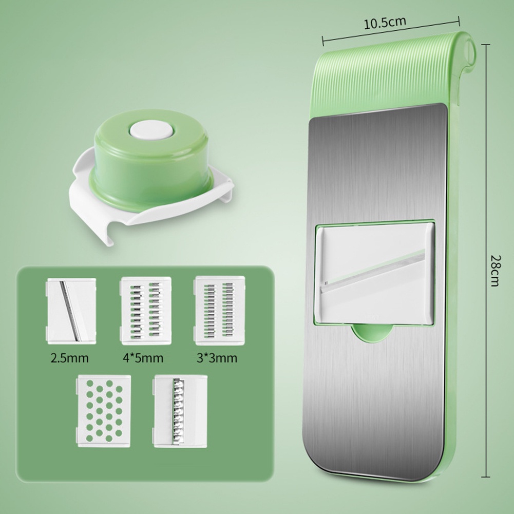 Bộ Dụng Cụ Cắt Rau Củ Quả ABS + Thép Không Gỉ Đa Năng
