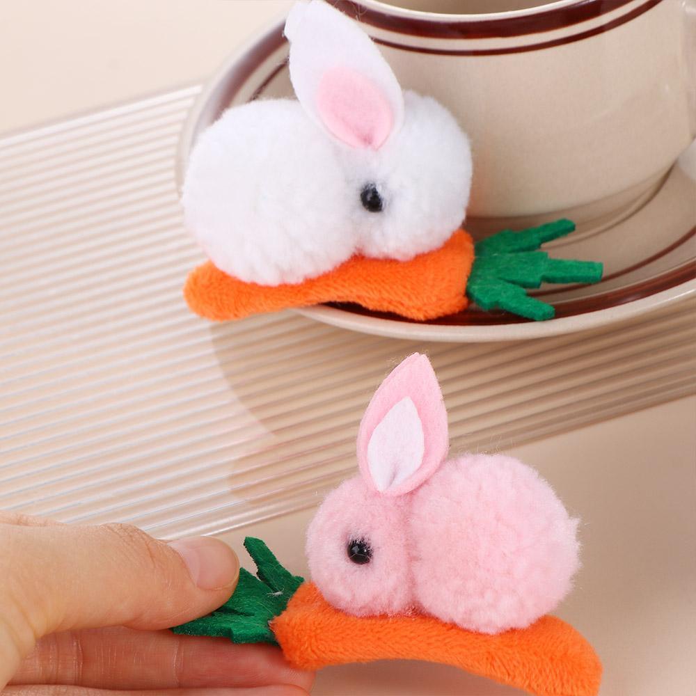 LOMBARD Kẹp Tóc Hình Thỏ Dễ Thương Phong Cách Hàn Quốc Cho Nữ