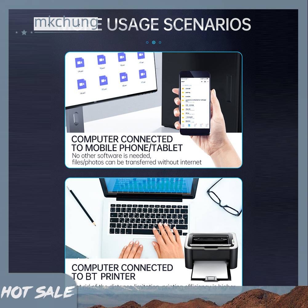 Thiết Bị Nhận Tín Hiệu Bluetooth Cho Máy Tính, Laptop