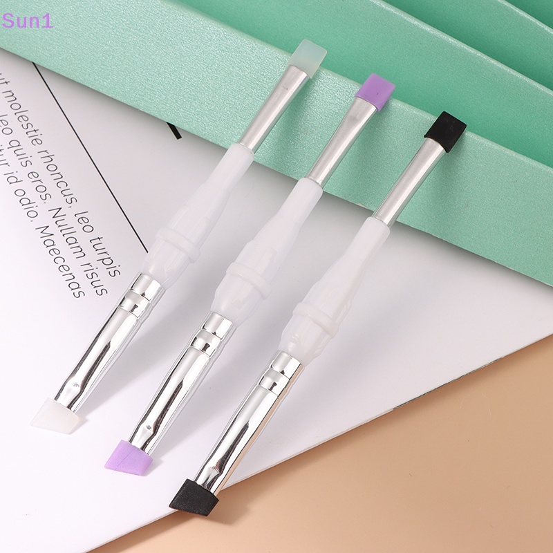 Sun1 &gt; Cọ Hai Đầu Silicone Mềm Mại Chuốt Mi Cong Vút Và Dài Hơn