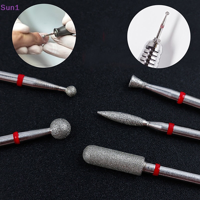 1 Mũi Khoan Điện Mài Móng Tay Kim Cương Chuyên Dụng