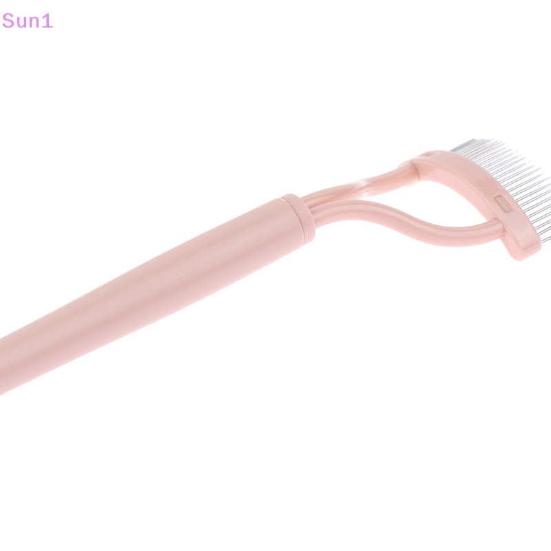 Lược Chuốt Mi Cong Bằng Thép Không Gỉ Tiện Dụng