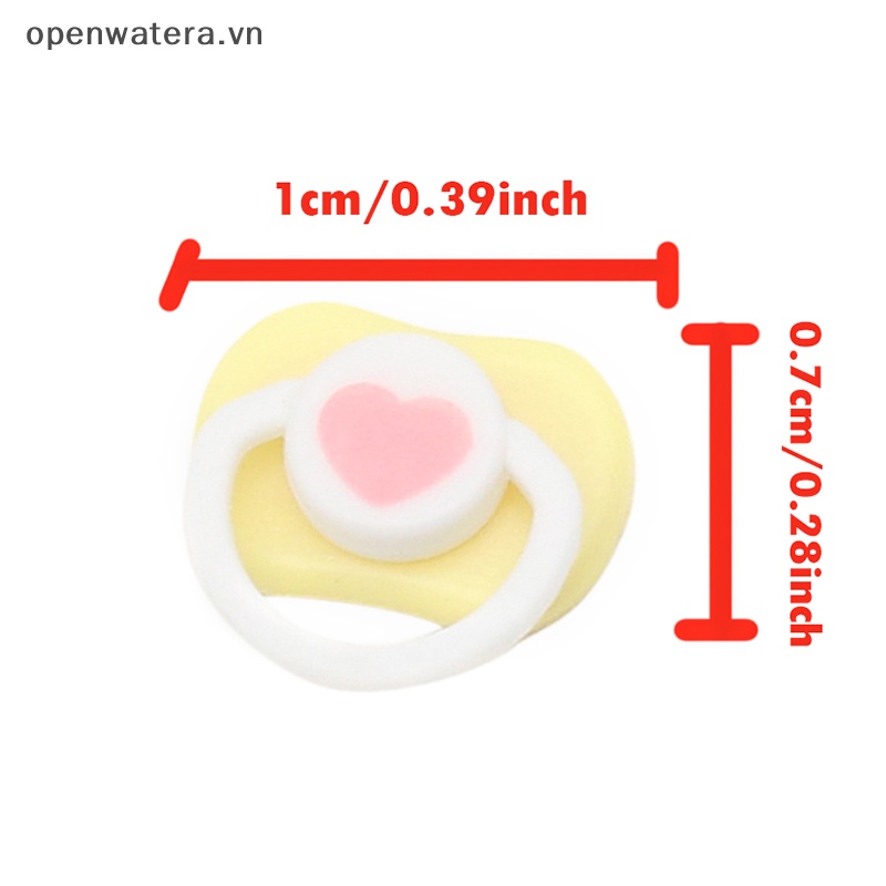 Set 5 Núm Ti Giả Mini Đáng Yêu Cho Búp Bê OB11