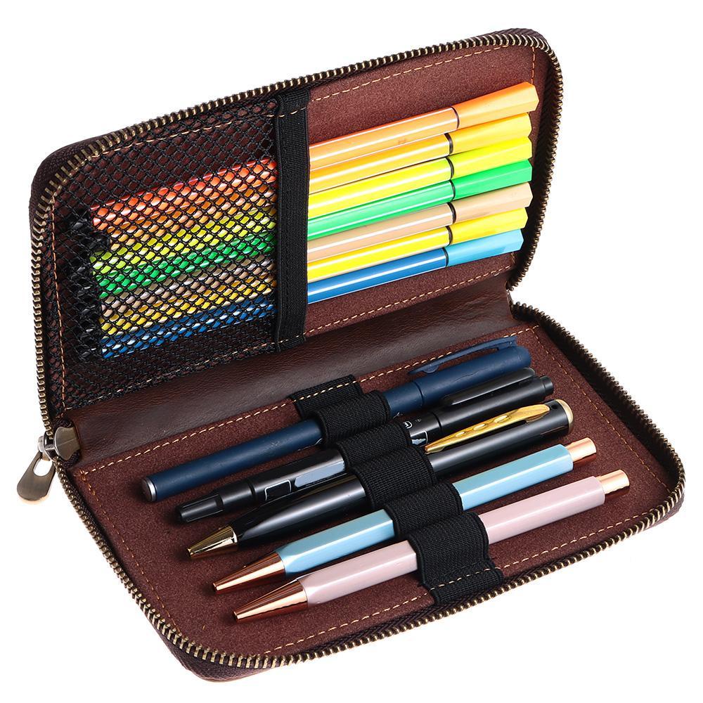 CHOOKEY Túi Đựng Bút Màu Sắc Đơn Giản Sáng Tạo