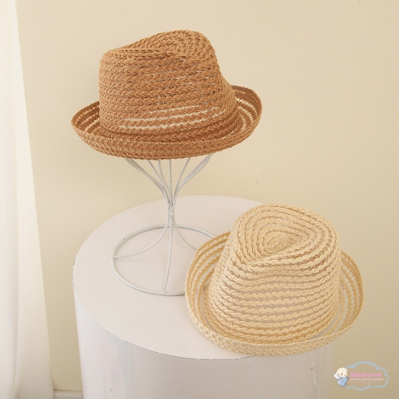 Mũ Cói Chống Nắng Phong Cách Hàn Quốc Tinh Tế Thời Trang Mùa Hè Cho Bé Gái / Bé Trai