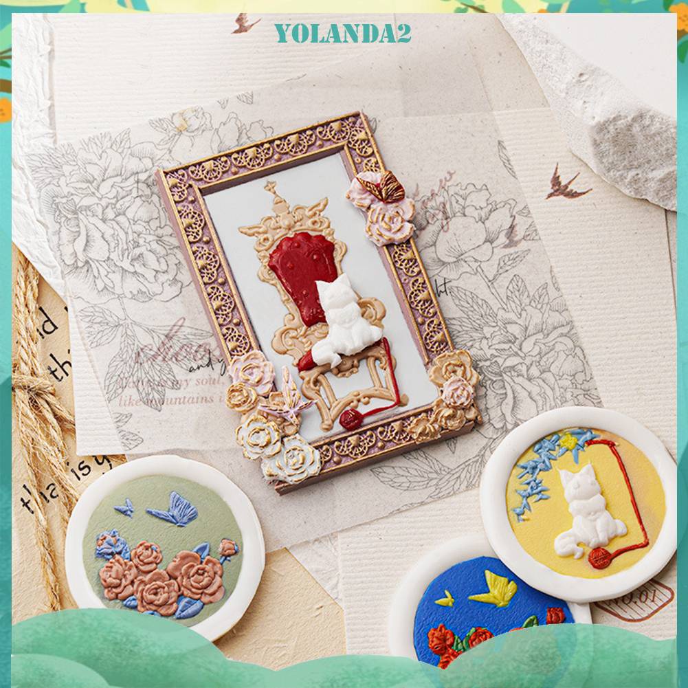 Đầu Tem Bằng Đồng Phong Cách Gothic Cổ Điển Dùng Làm Quà Tặng Đám Cưới DIY